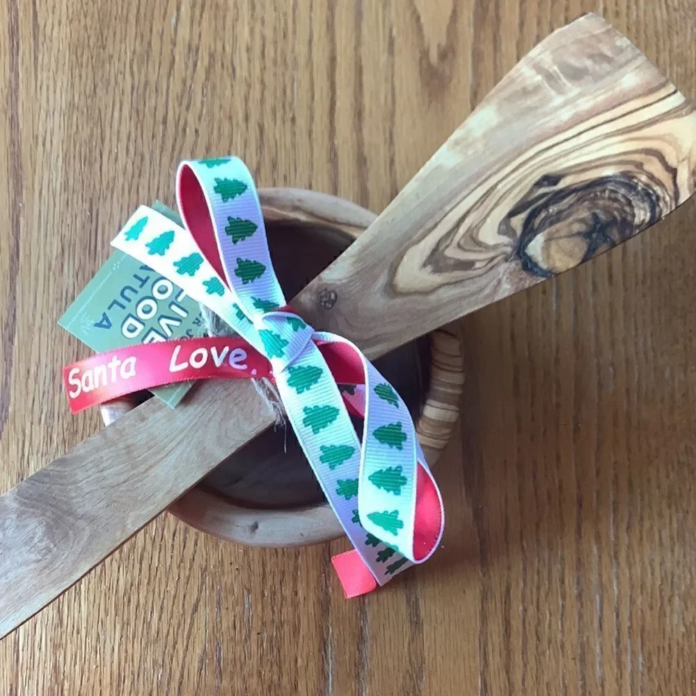 Olive Wood Bowl And Spatula Trader Joe’s